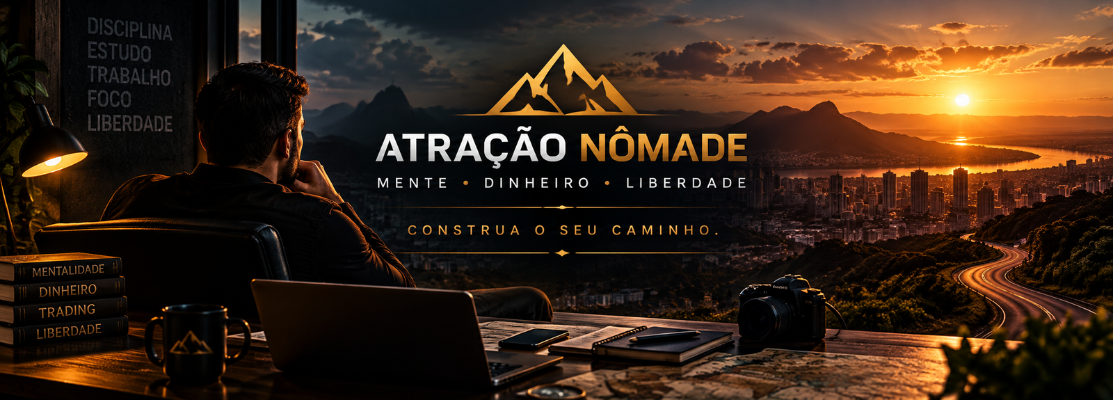 Atração Nômade — Mente, Dinheiro e Liberdade