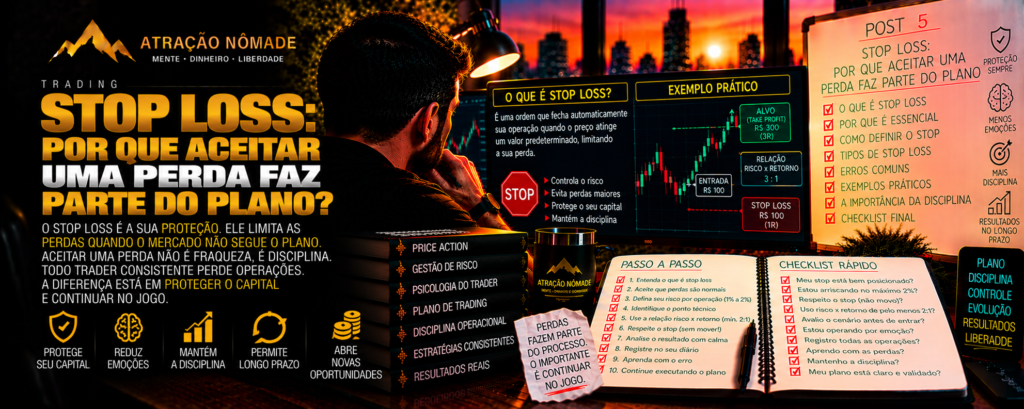 Stop loss: por que aceitar uma perda faz parte do plano