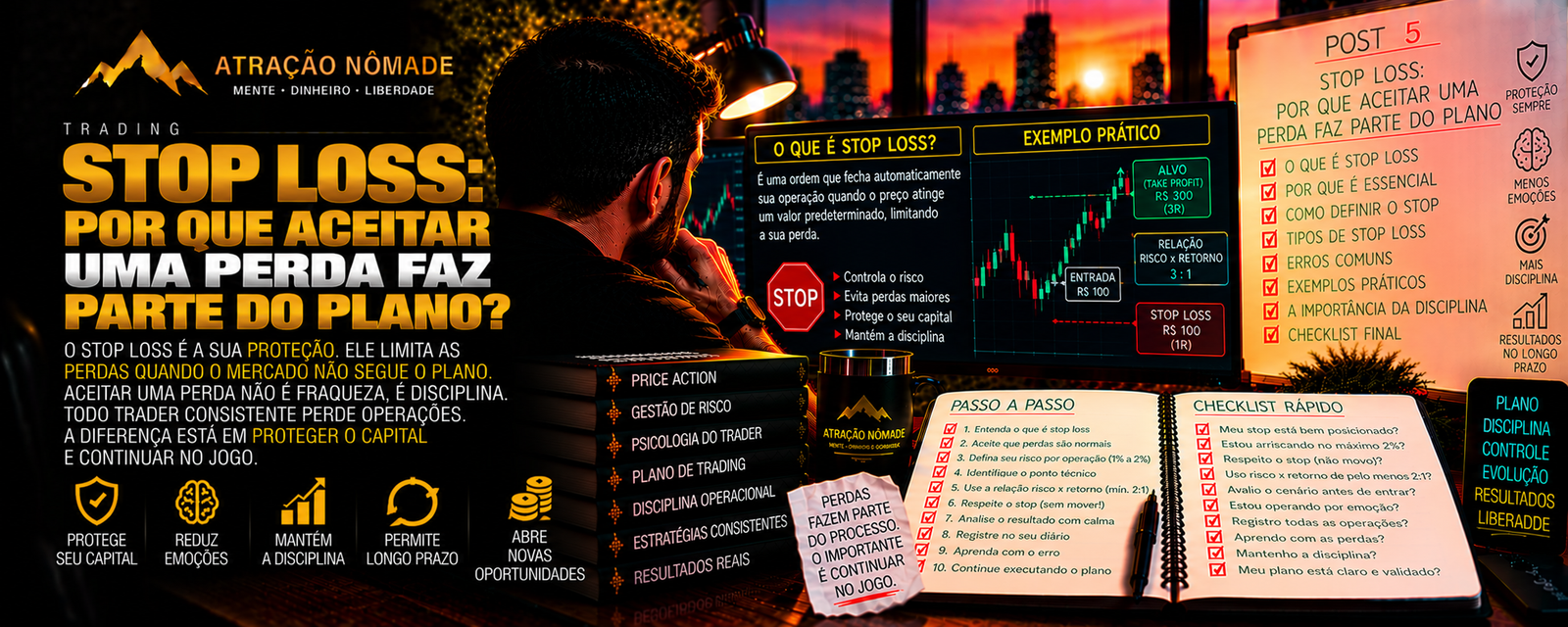 Stop loss: por que aceitar uma perda faz parte do plano